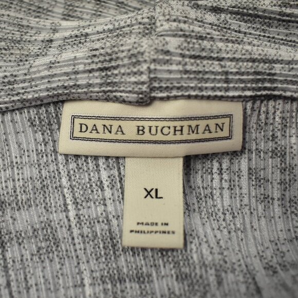 Dana Buchman NWT Silver and Grey Textured Blouse & Cardigan Set Size X-Large - Picture 12 of 16